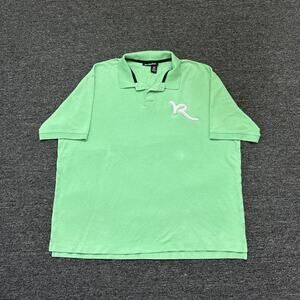 Rocawear green polo shirt with embroidered logo